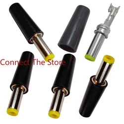 10PCS DC Power Plug 5521 Tuning Fork Round Tube Head 5.5*2.1*14MM Charging Male Assembly