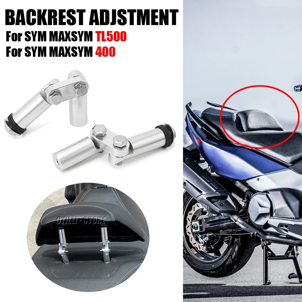 Suitable For SYM MAXSYM TL500 TL 500 Maxsym 400 Maxsym400 Driver Modified Backrest Cushion Adjustable Backrest Accessories