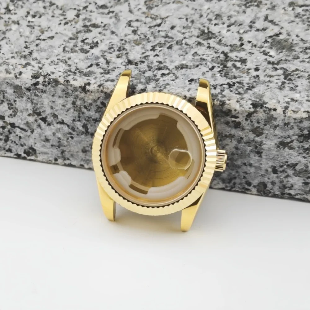 New for NH05 31mm Watch Case Suitable for NH05 NH06 Movement Woman Sapphire for 24.5mm Dial Mod Parts