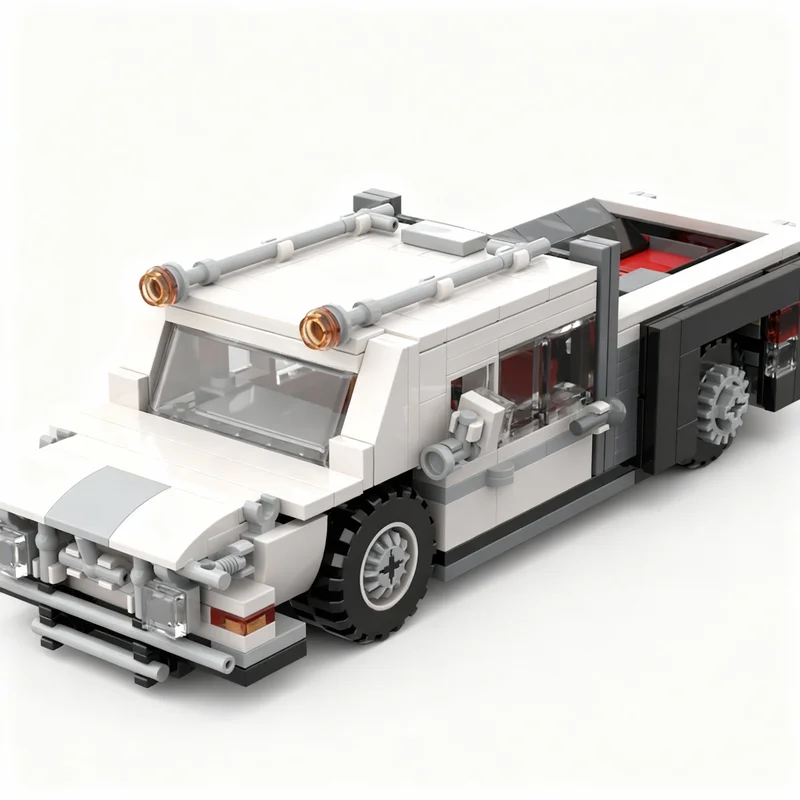 

418pcs MOC Pickup Truck City Champions Model Building Blocks Construction Toy Christmas Gifts DIY Creative Idea Education Brick