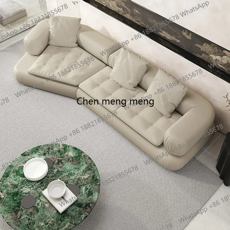 

Новый трехместный диван для гостиной из массива дерева, кожаный диван для большой квартиры, можно изготовить на заказ.