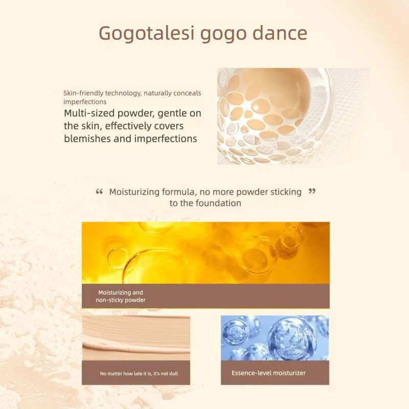 Gogotale Gogodance Cushion Bb Cream, Non-caking, Concealing, Long-lasting And Affordable Foundation