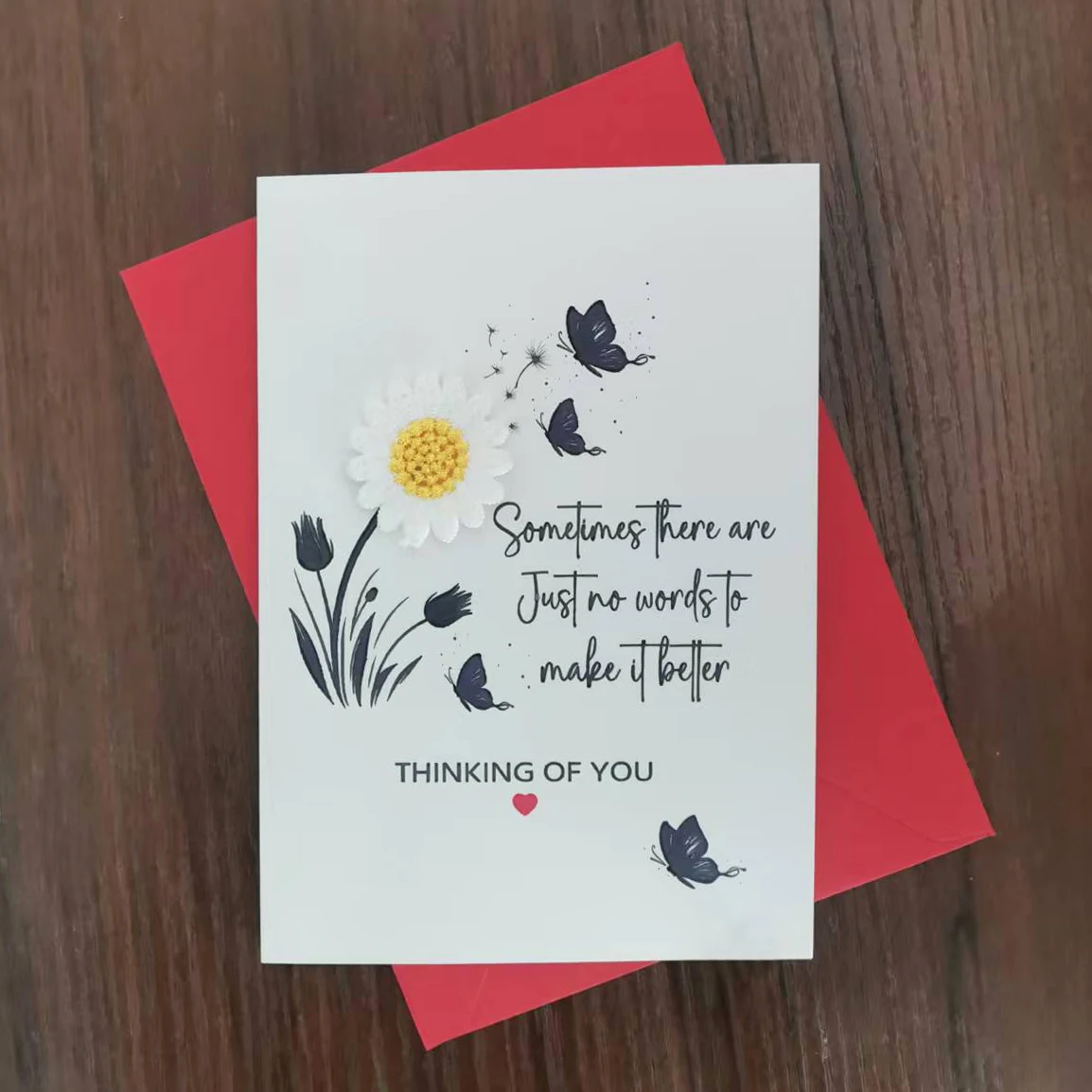 

3D-кветочная карта с сочувствием «Мыщить тебя» для семьи/друзей, сбора и благодарности, подарок | Подарочная карта на День святого Валентина на память домашнего животного