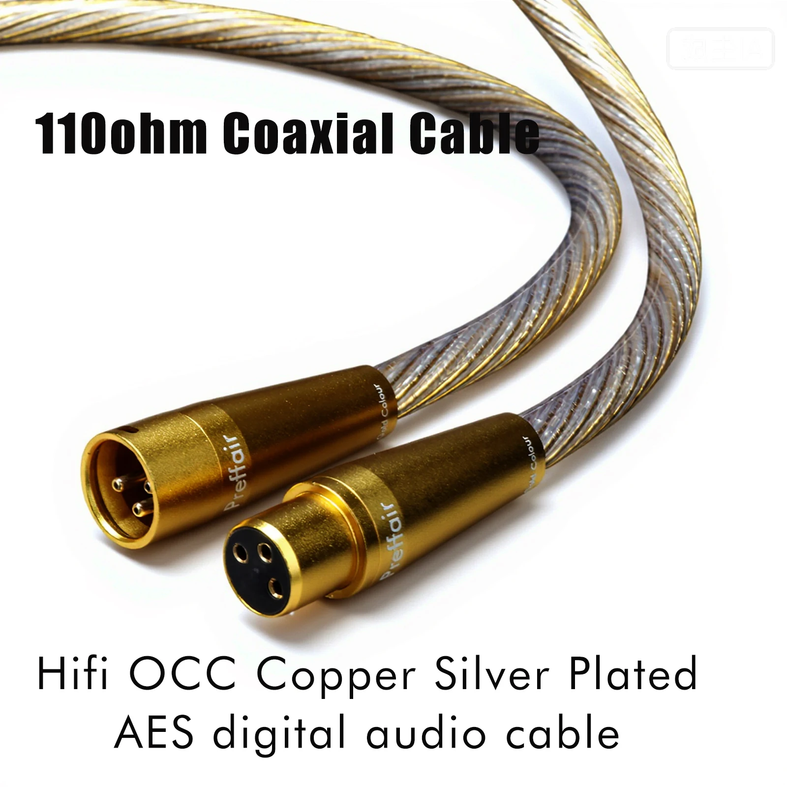 1Pcs Hifi Gold Xlr …