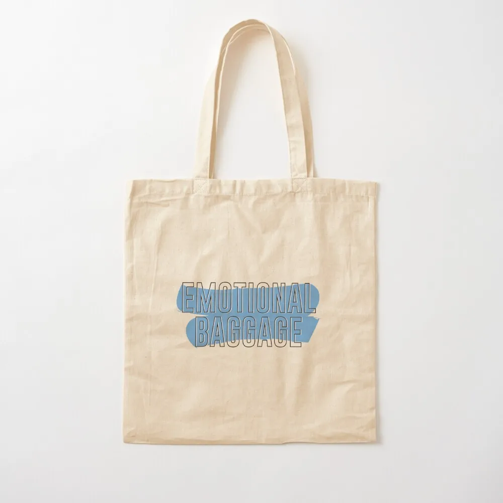 

Emotional baggage funny bag Tote Bag Canvas stote bag handbag Gift bags hand Canvas Tote