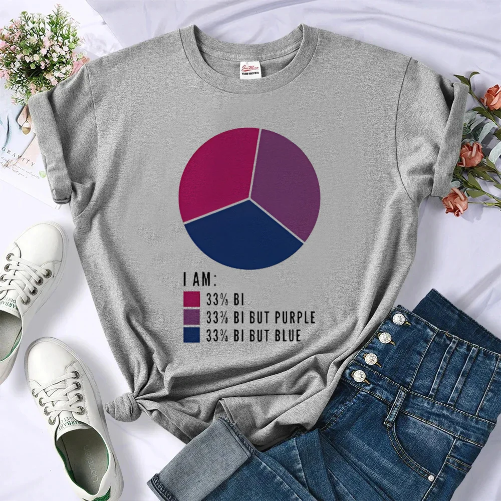 Bisexual top women harajuku t shirt female streetwear clothing