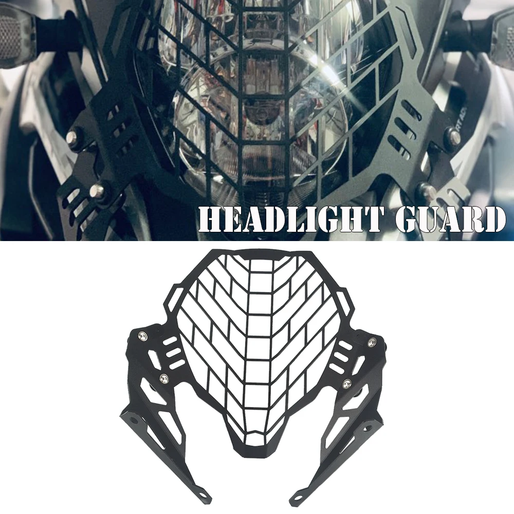 

DL650 V-STROM для SUZUKI V-STROM 650, решетка для фар, защитная крышка, защитная решетка DL 650 2017-2026 2025 2024 VSTROM650XT