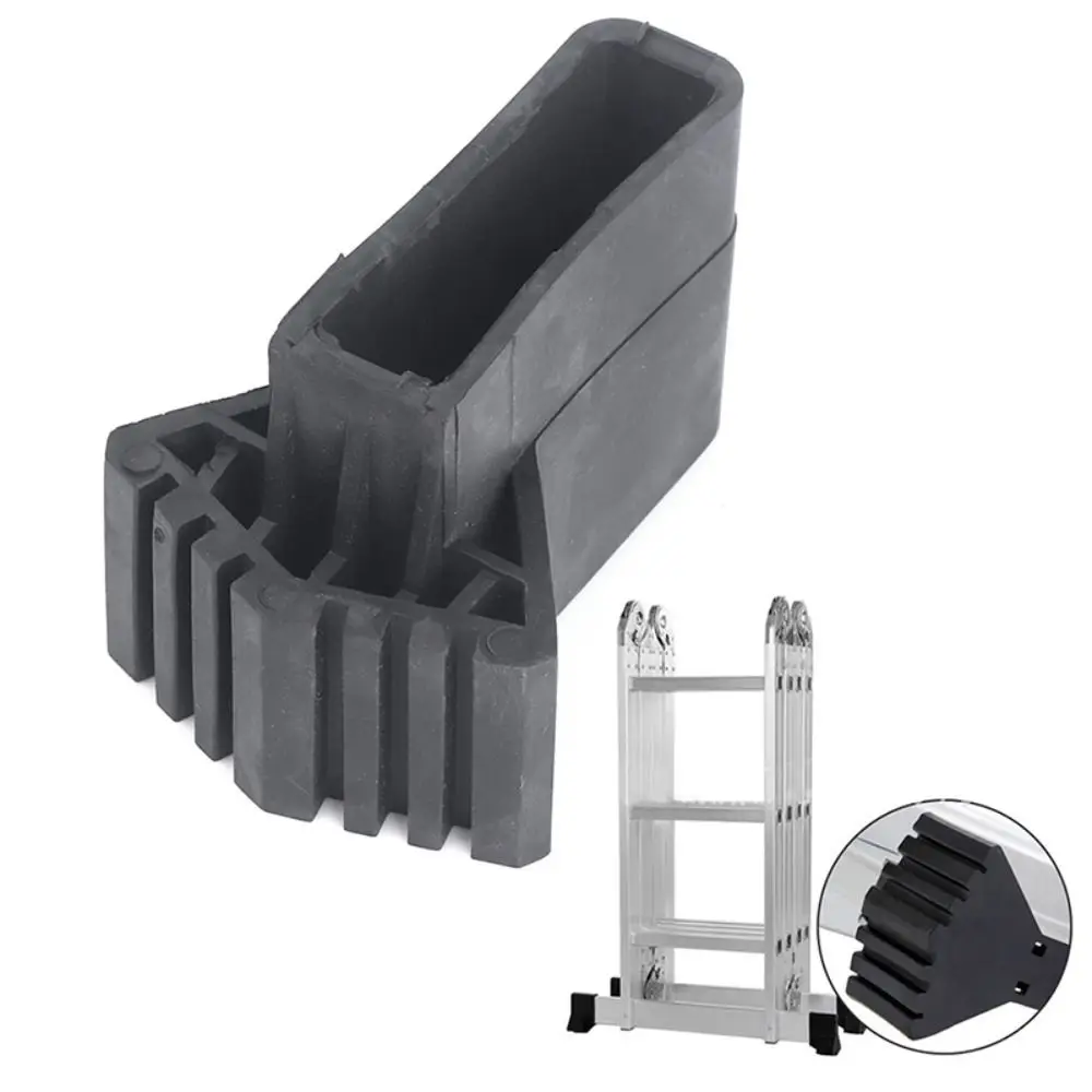 

10 Pcs Accessories Non-slip Ladder Feet Covers Extension Foot Pads Ladder Feet Rubber Pads Fan-shaped Folding Furniture Mat Step