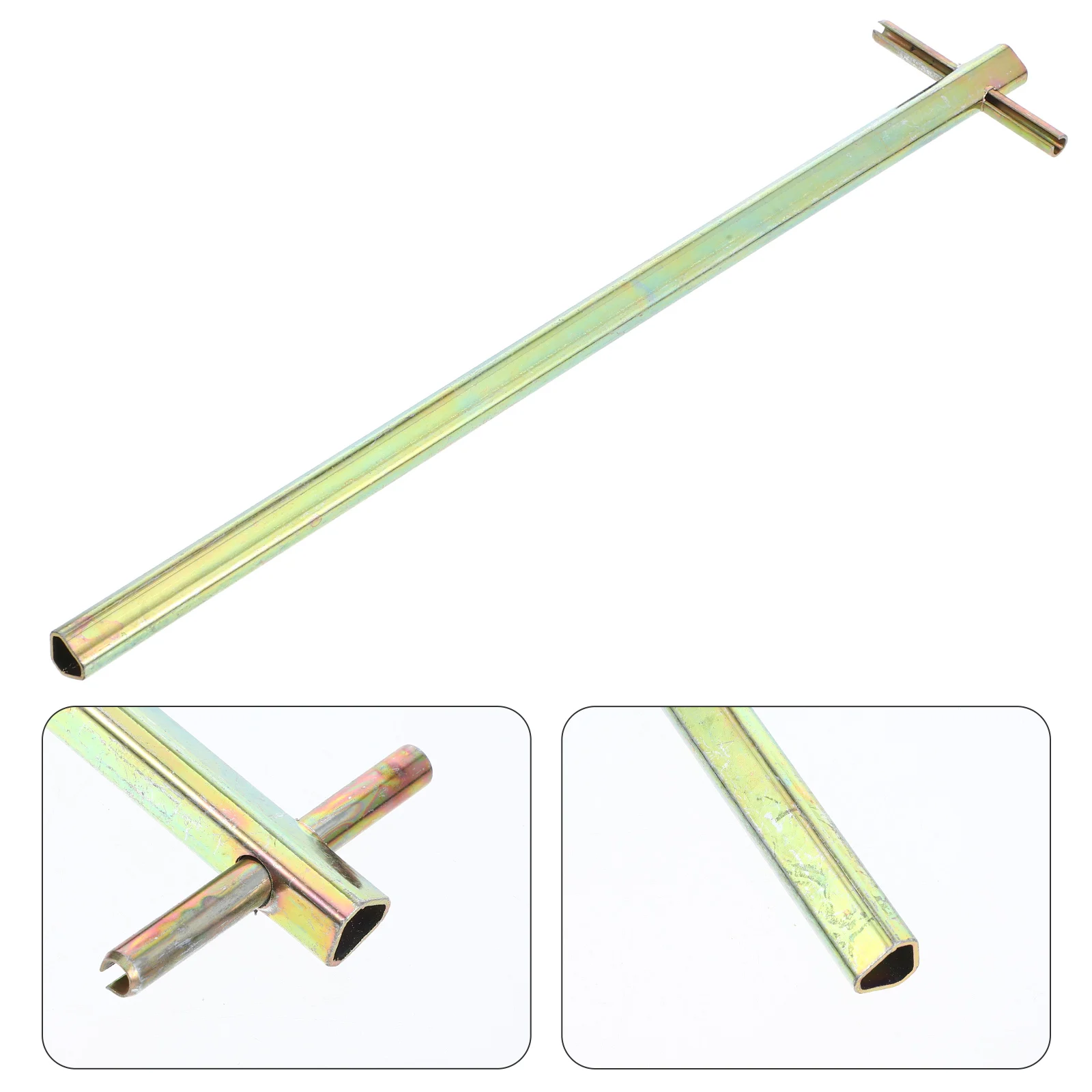

Elevator Door Triangular Lock Extended Handle Galvanized Iron Emergency Access Lift Compatible for Giant Elevators