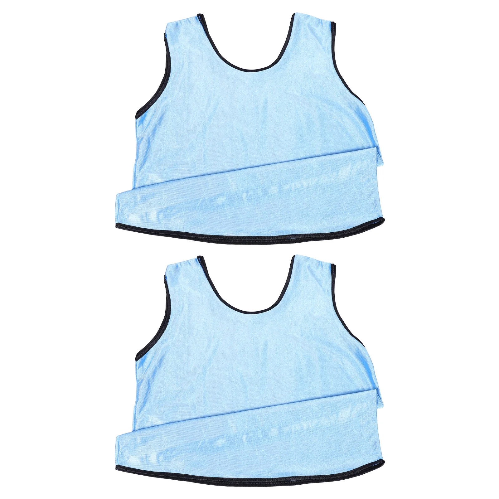 

2Pcs Team Training Vests Breathable Soccer Basketball Pinnies for Adults Youth Portable Sports Practice Jerseys