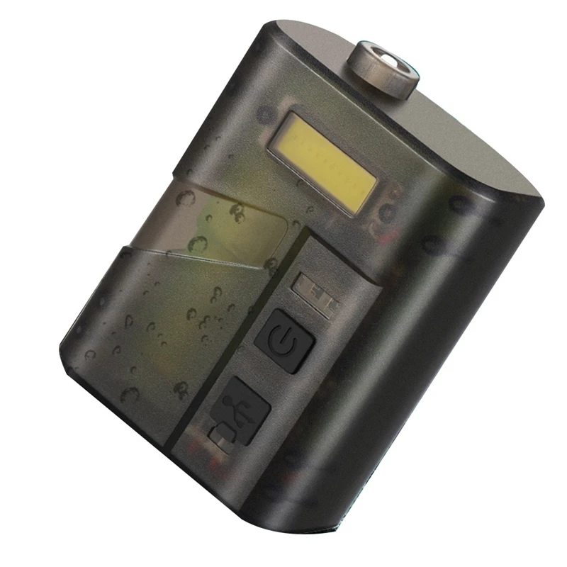 

Aquarium Oxygen Air Pump With LED Light Portable Fishing Oxygenator USB Charging Fish Tank Aerator For Outdoor Fishing