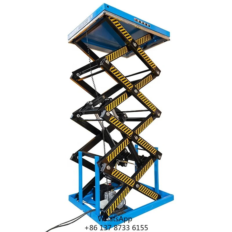 Standard Lift Table Available For Quick Shipment Fast Raising And Lowering Electric Lift Table With Remote Controller