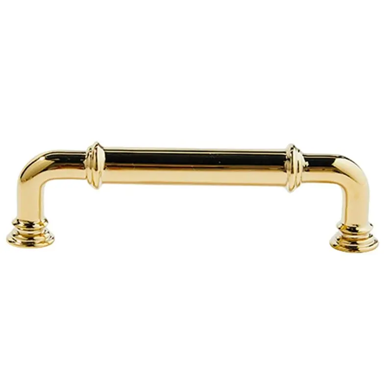 ABSS-Kitchen& Bathroom Suitable Solid Brass Cabinet Pulls Drawer Pull Hardware Handles For Cupboard Dresser Wardrobe Furniture 1