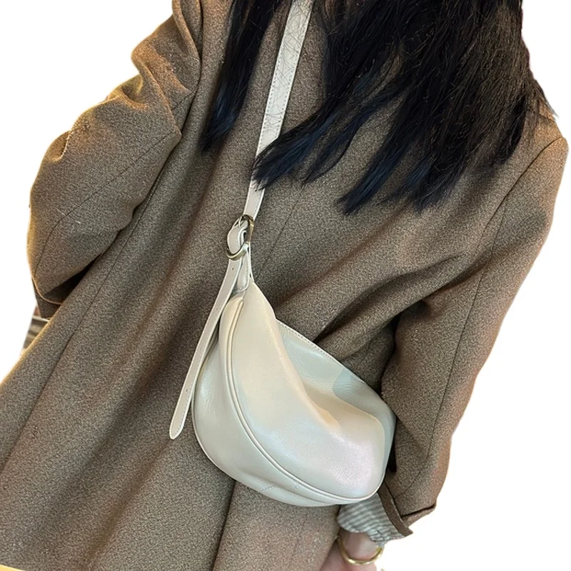 Vintage Shoulder Bag for Women Genuine Leather Cowhide Luxury Handbag Timeless Everyday Work Convertible Adjustable Strap