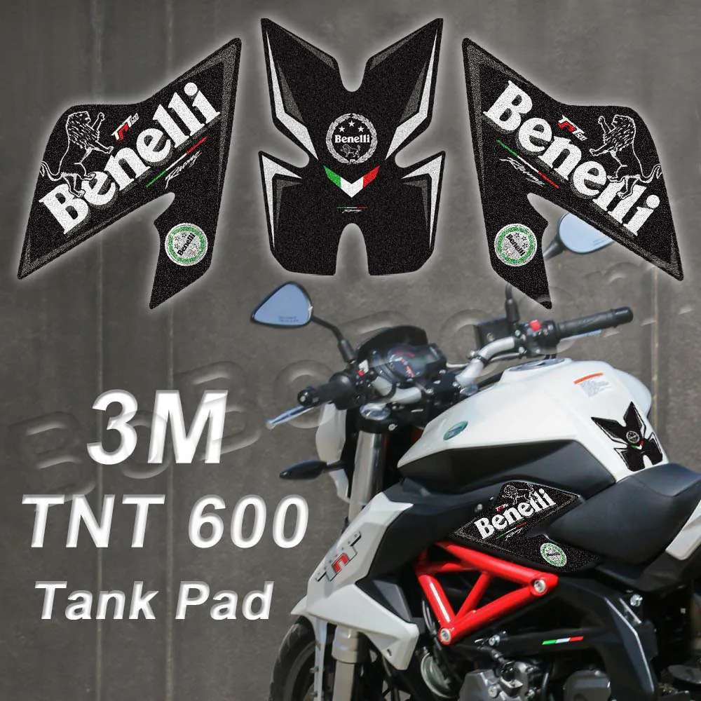 3M Motorcycle Fuel Tank Pad Protection Sticker Gas Cap  Cover Decal Accessories Waterproof For Benelli TNT600 tnt600