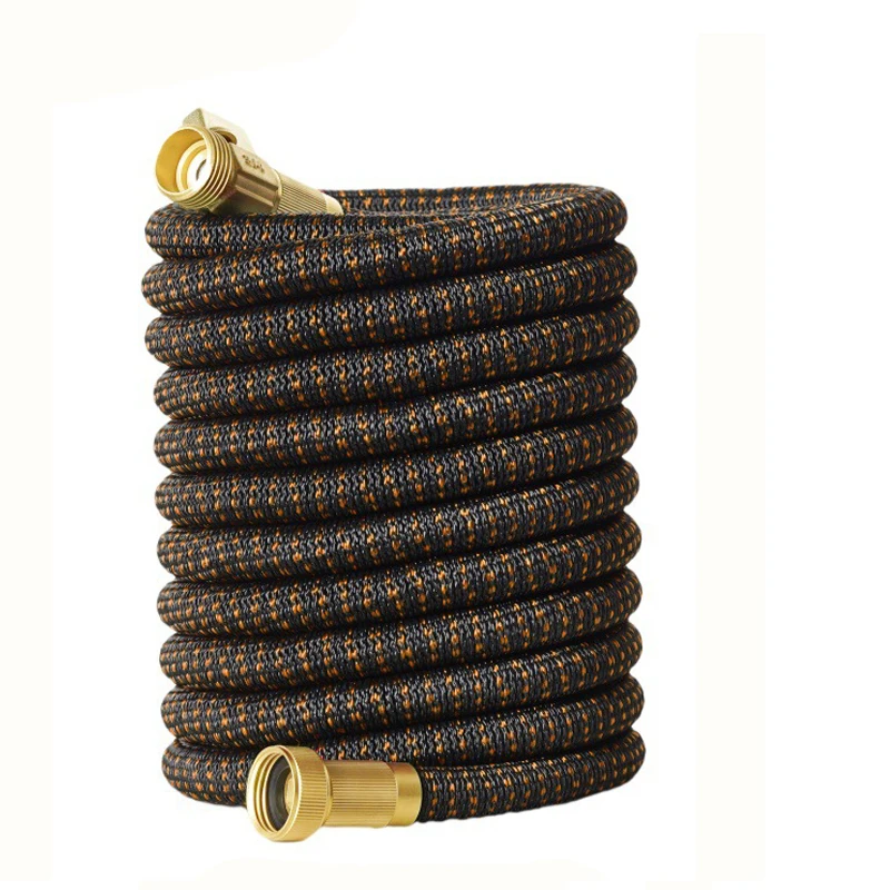NEW High Quality Expandable Garden Hose 3/4' Metal Joint High Pressure Car Wash Flexible Water Hose