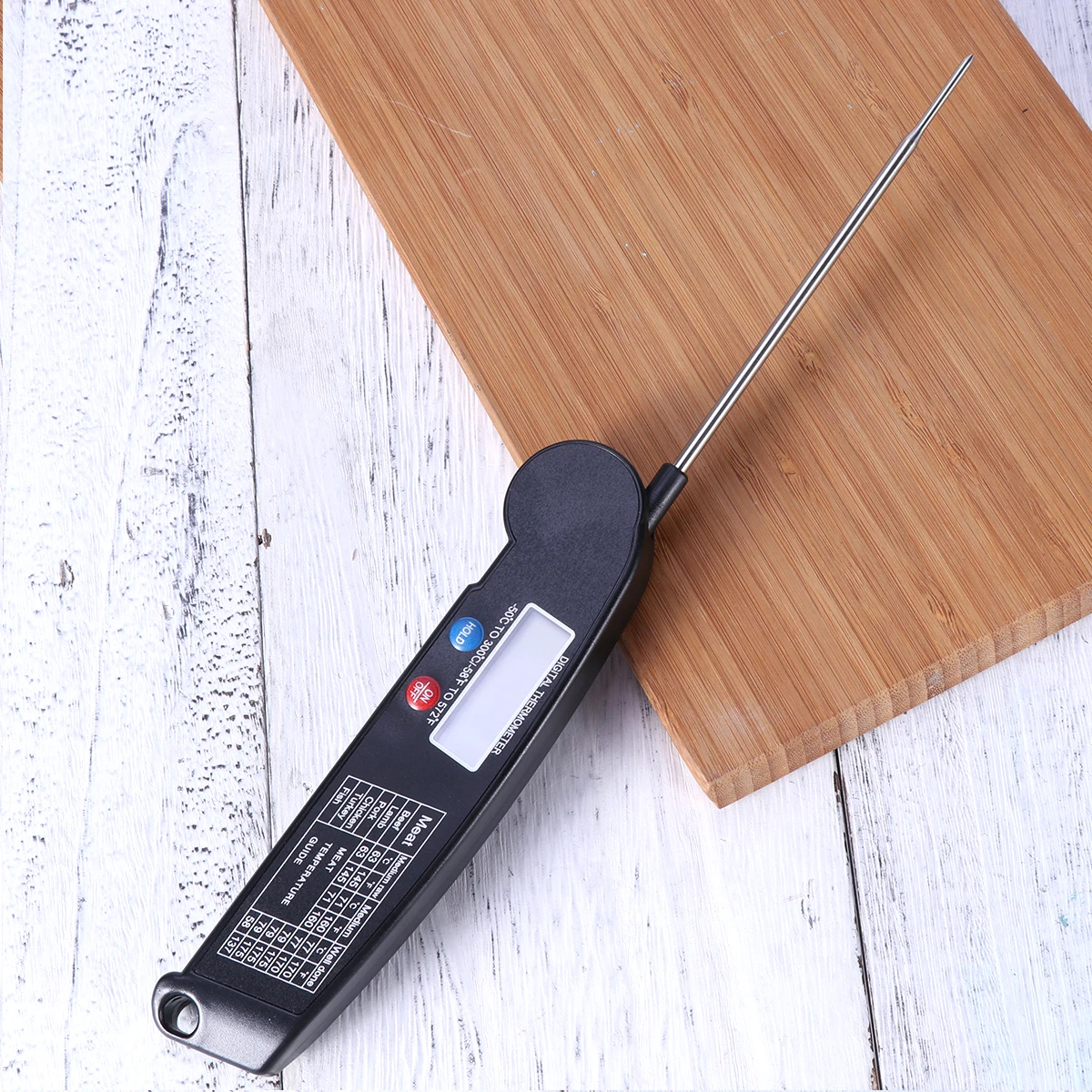 

Digital Thermometer Instant Read for Meat Food Electric Oven Thermometers Stainless Steel Probe Home Kitchen Gadgets