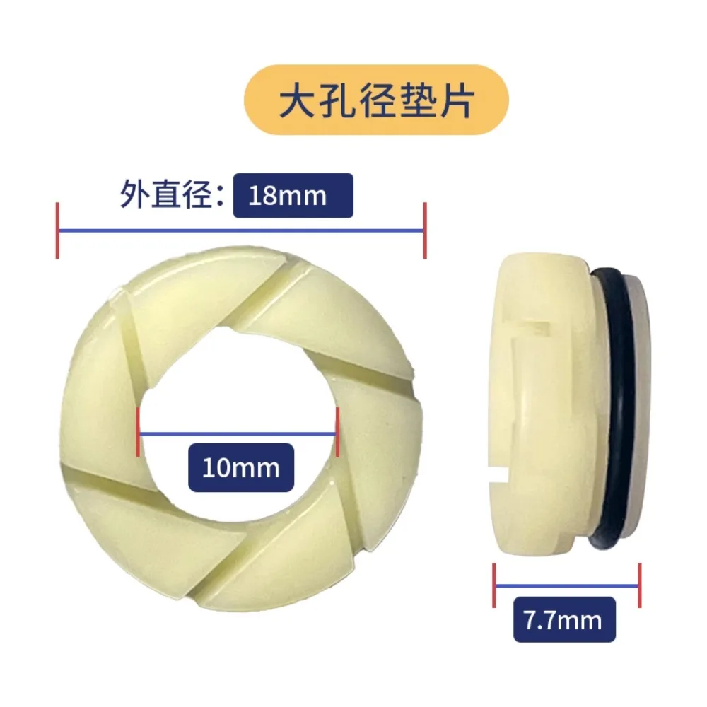 Drilling Rig Plastic Pressure Foot Coaster Small Hole Large Aperture Presser Foot Bushing Accessories