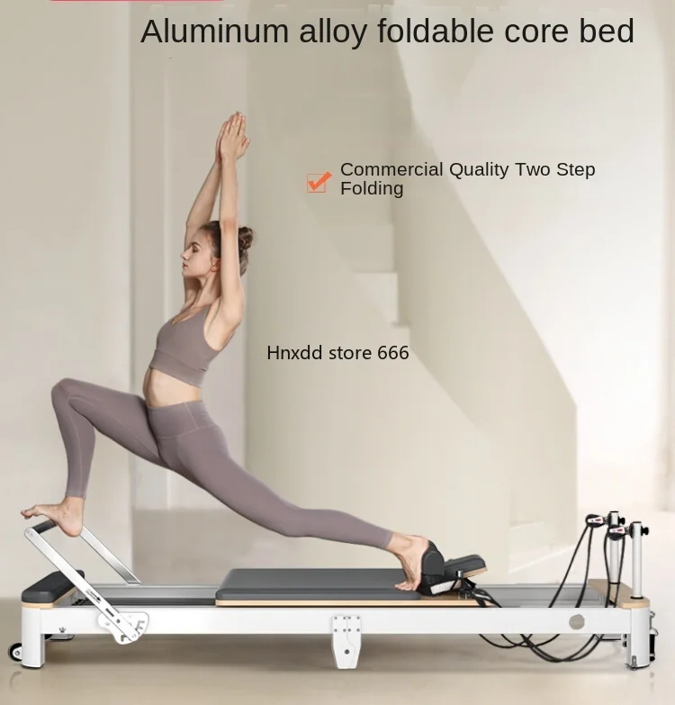 Yoga Sports Aluminum Alloy Pilates Equipment Household Stretching Core Bed