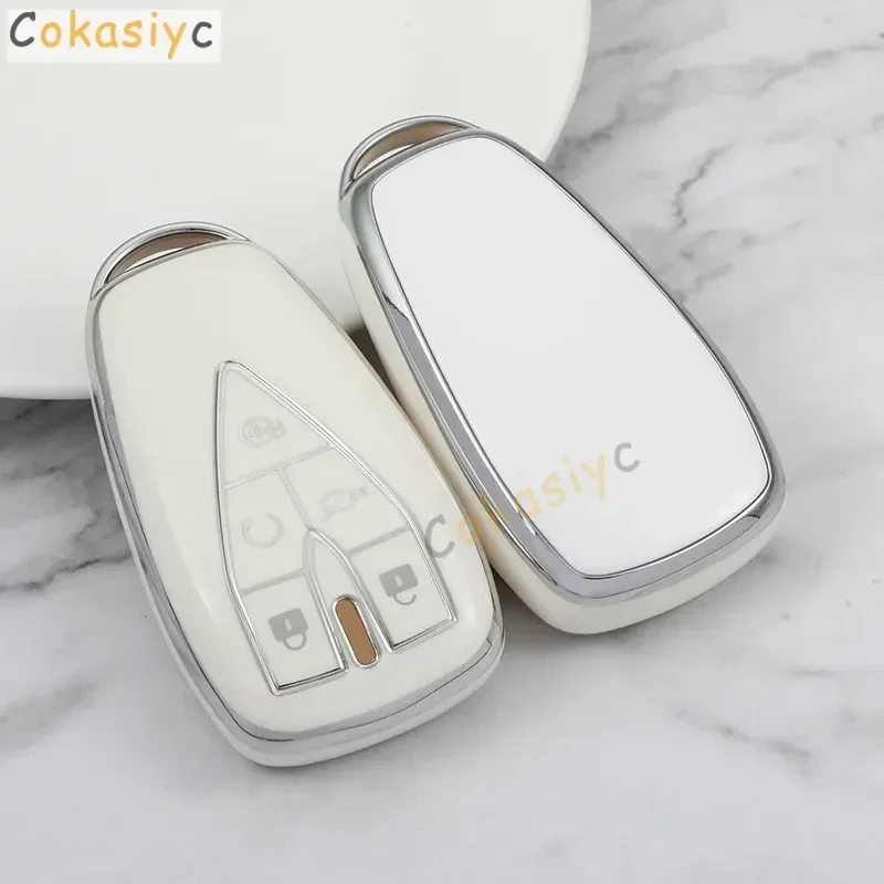 Для-changan-cs35-cs55-cs75-plus-2019-2020-unit-unik-cs35plus-cs75plus-oshan-x7-x5-серебряный-чехол-для-автомобильного-ключа-из-ТПУ