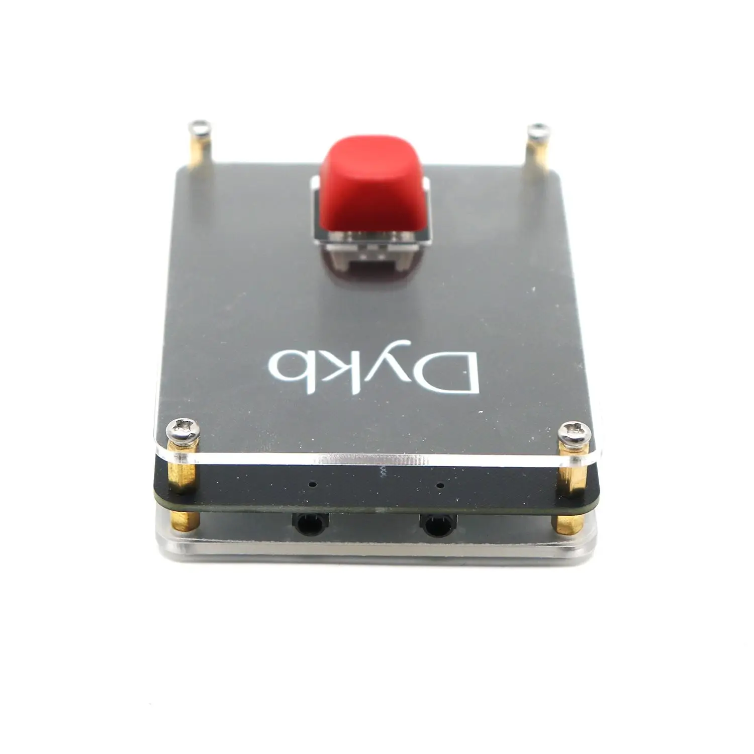 Morse Code CW Key Portable Dual 3.5mm Shortwave Telegraph Key Mechanical Switch For HAM Radio Training & Practice Communication