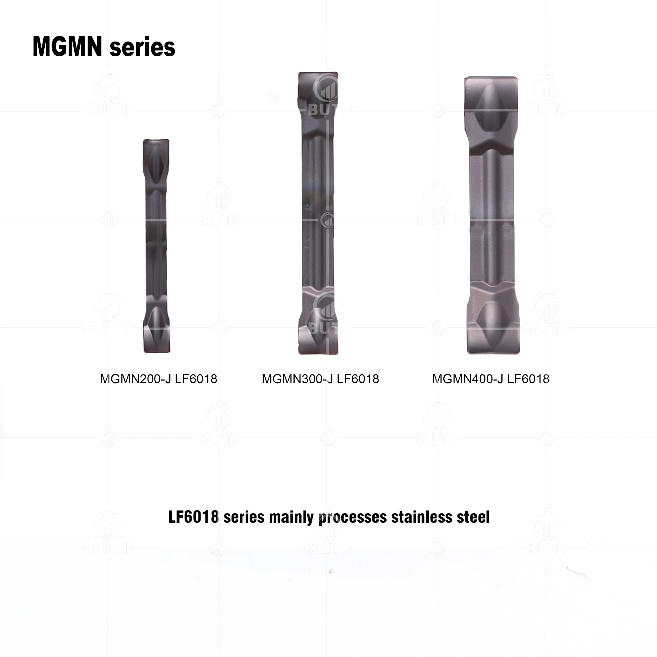 Imagem -05 - Deskar-cnc Torno Carbide Inserções Grooving Turning Tool Blade Mgmn200-j Mgmn300-j Mgmn400-j Lf6018 100 Original
