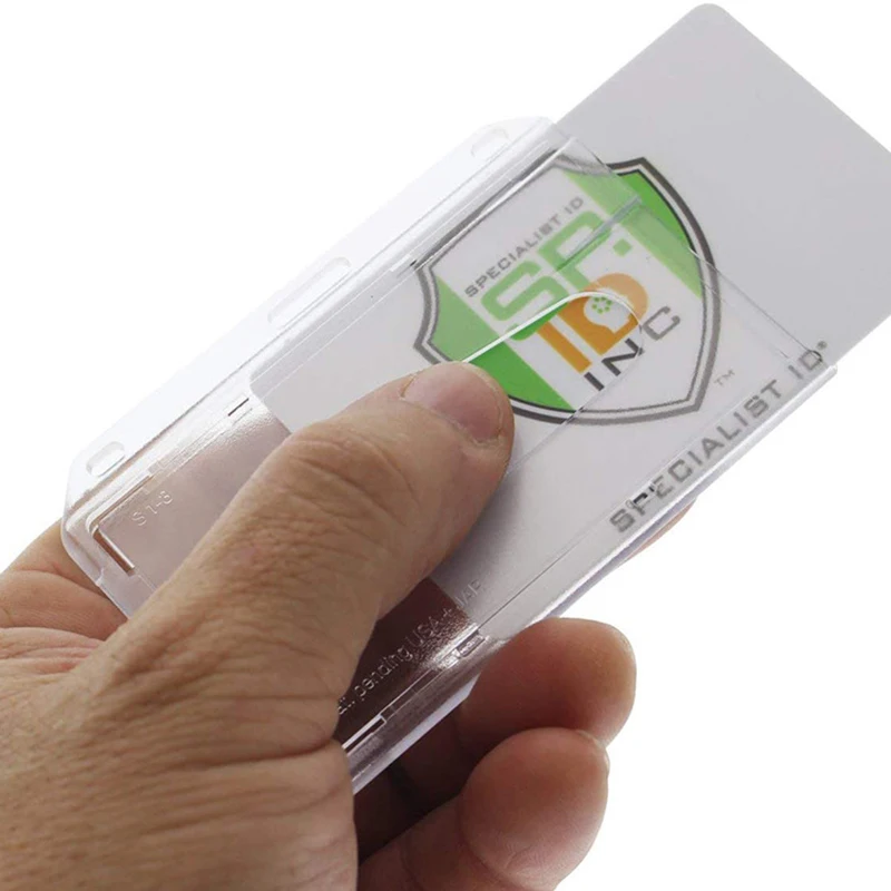 Profissional Protetora Duro Shell Cartão Protetor Capa, Multi-uso Titulares Do Cartão, Transparente Card Protector Sleeve, Alta Qualidade