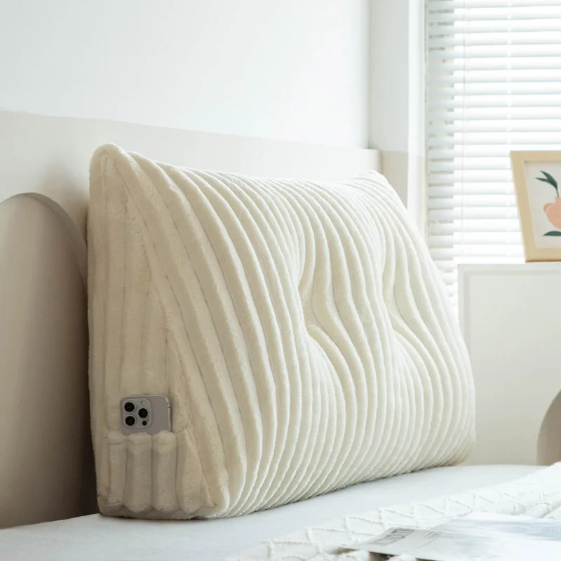 oreillers-traversin-triangulaires-pour-lit-de-repos-coussin-de-canape-en-velours-cotele-grand-dossier-de-soutien-positionnement-lombaire-rembourre-rose-double