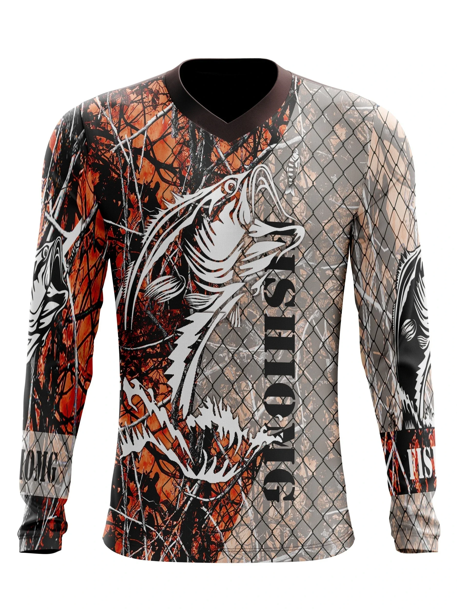 Rash Guard Long Sleeve - Snel droogend vissershirt voor heren -