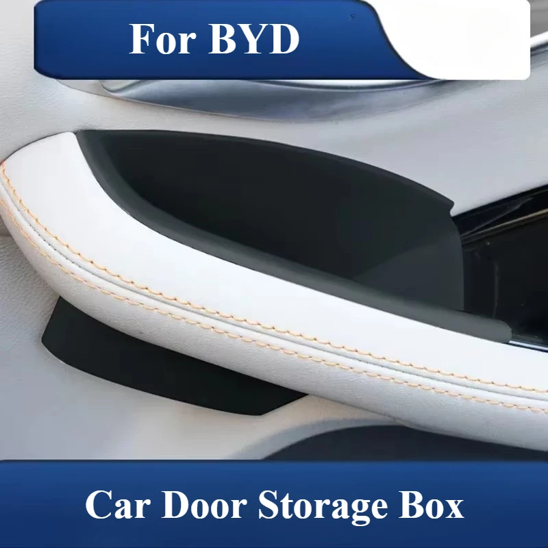 For BYD Song Plus SEAL U DMi 2020-2025 Car Door Storage Box Door Slot Pad Storage Finishing Box Anti-scratch Car Accessories