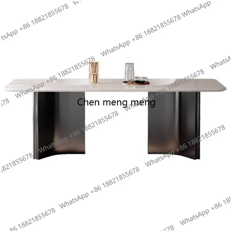 Center Decorations Dining Table White Ornament Mid Century Dining Table Living Room Restaurant Tavolino Da Salotto Furniture