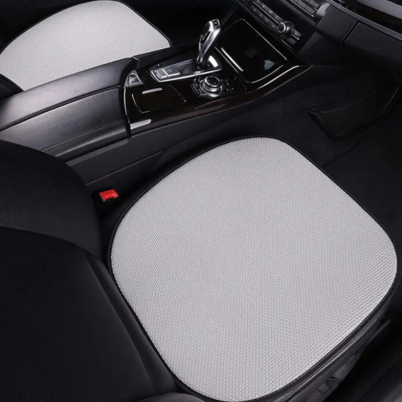 1pc Ice Silk Car Seat Cushion All Season Universal Fit Breathable Non Slip Comfort Mat Perfect for Car and Truck Seats