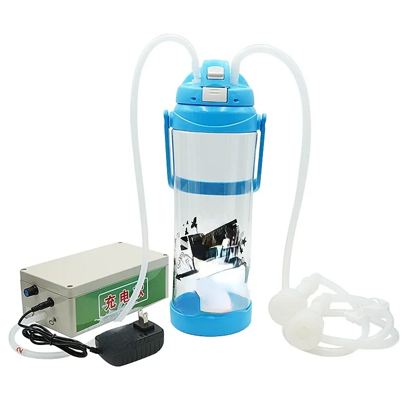 Rechargeable Milking Machine 3L Electric Sheep Goat Cattle Blue Cow Milking Machine