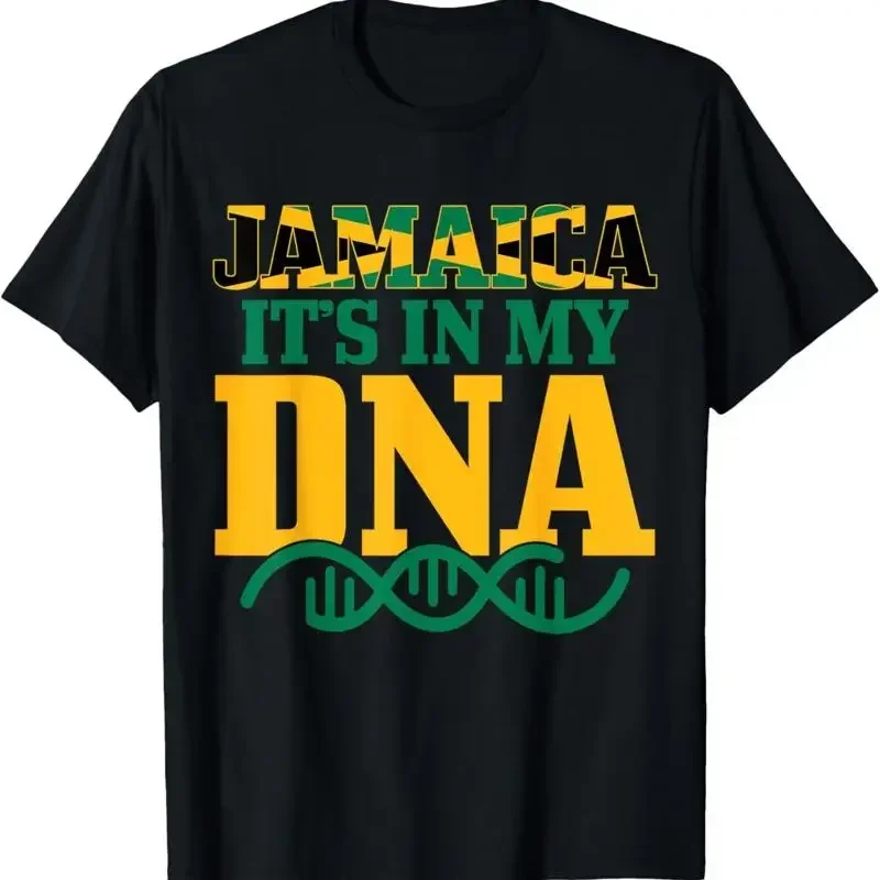 Jamaica It's In My DNA Jamaican Flag Pride T Shirt