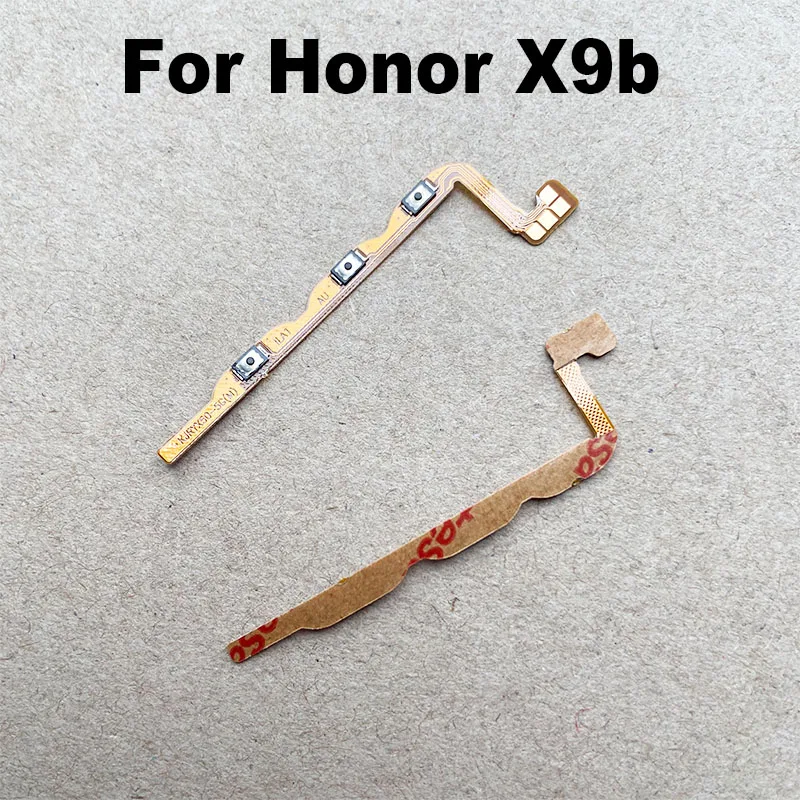 For Huawei Honor X9B 5G Power On Off Volume Button Side Buttons Key Flex Cable Replacement