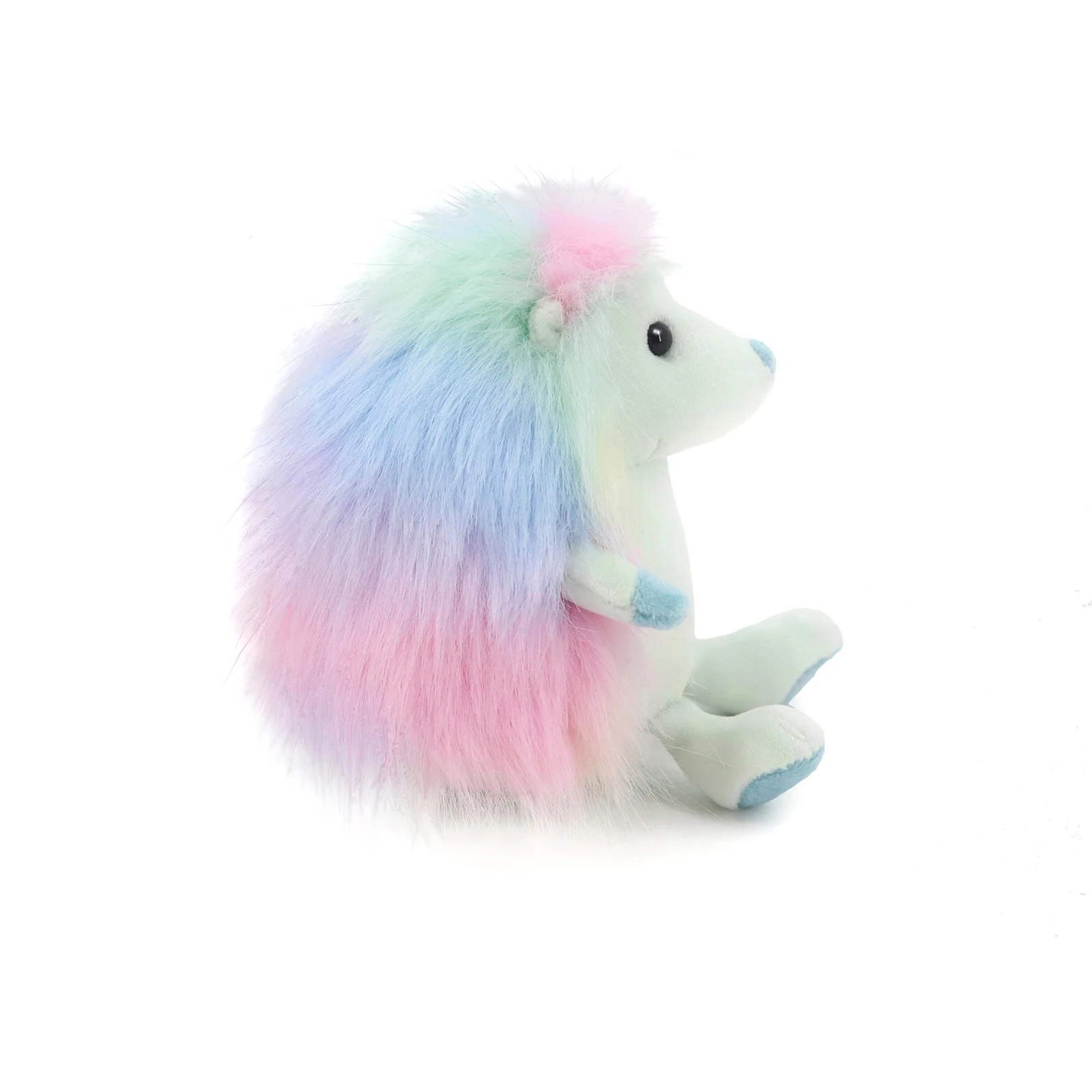 Entzückendes buntes Igel-Plüschtier, Stofftier, schlafender Begleiter, Puppe für Raumdekoration, süßes Geburtstagsgeschenk