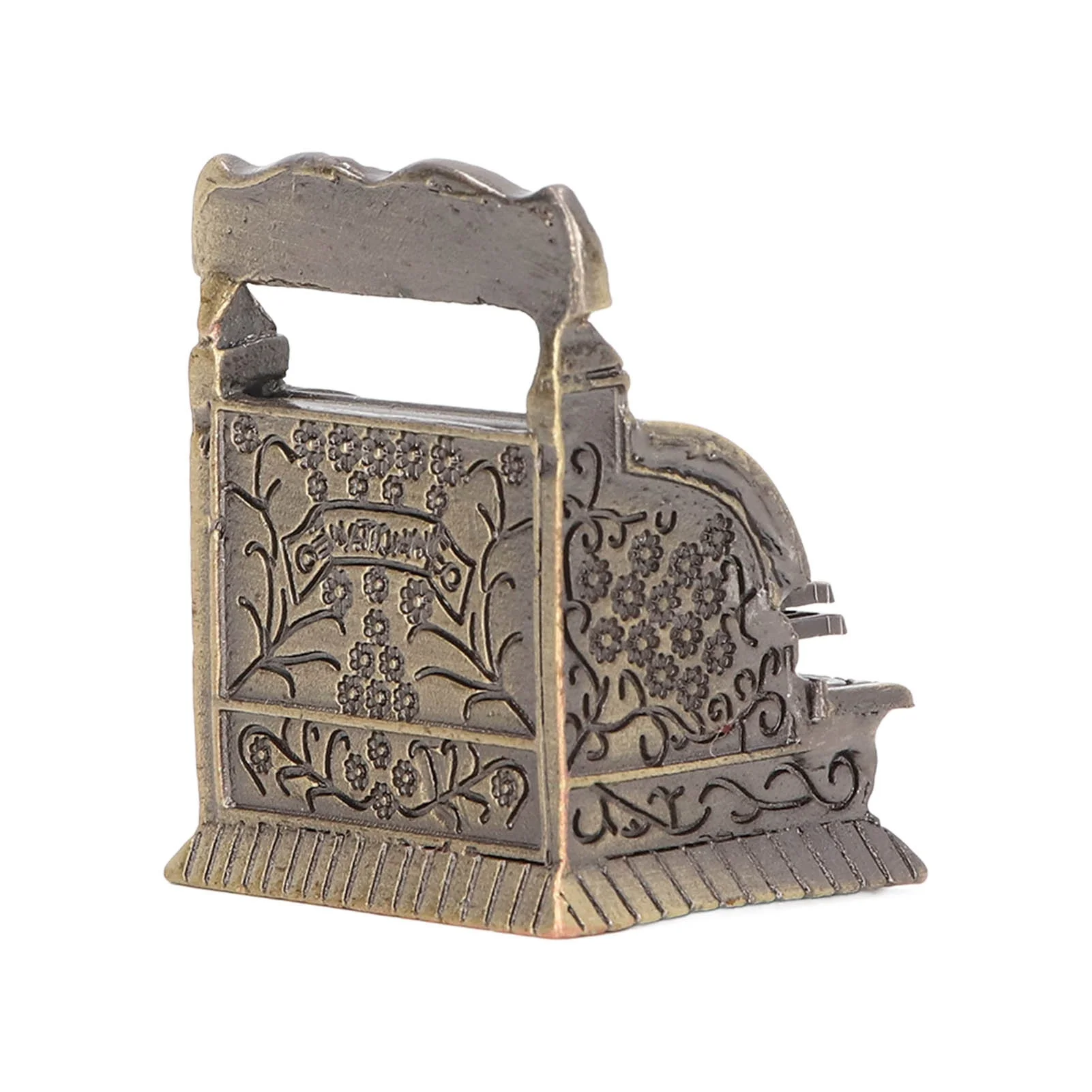 1:12 Mini Cash Register Model Cute Dollhouse Accessories Simulation Life Scene Classical Cash Register Model