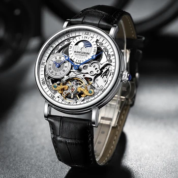 Luxury military watch for men automatic mechanical bussiness watches male luminous clock waterproof wristwatch Relogio Masculino