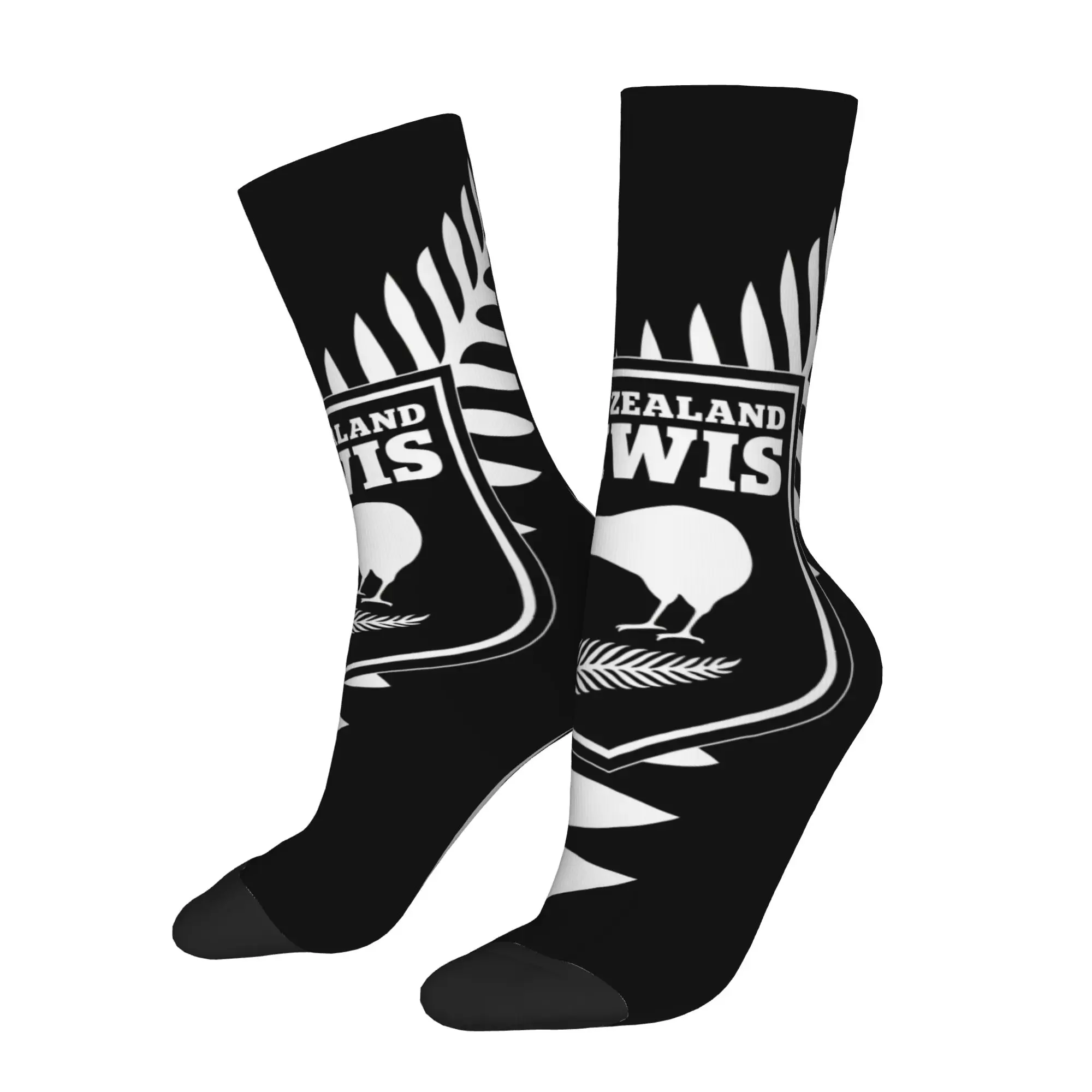 Hip Hop Retro New Zealand Crazy Men's compression Socks Unisex  Harajuku Pattern Printed Funny Sock Match Day Essentials