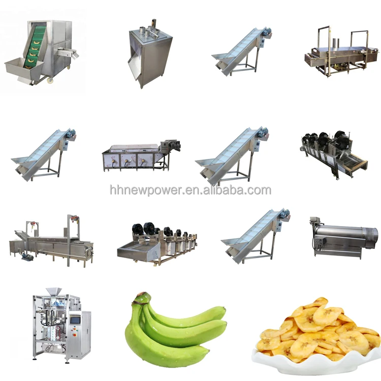 Automatic banana flour production line natural green plantain powder processing plant machines small making machine for sale