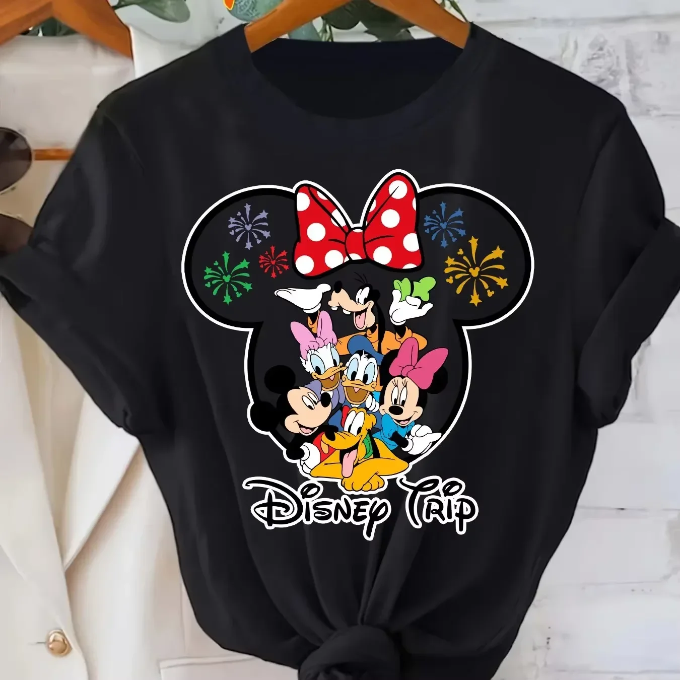 Best-selling Children's Disney Princess Castle 100% Cotton T-shirt - Soft, Comfortable and Cute Top