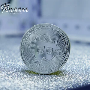 مطلي بالذهب المادية Bitcoins بت عملة BTC مع حالة هدية الفيزيائية العتيقة المعدنية المقلدة BTC عملة مجموعة الفن أفضل 8 عملات يورو مزيفة مبيعا - رقم 8