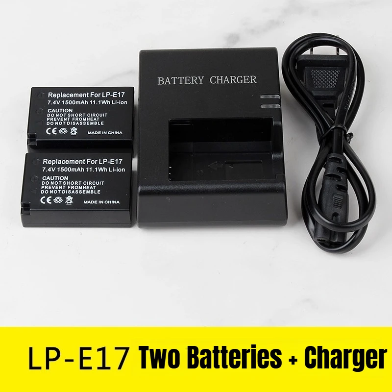 LP-E17 شاحن بطارية الكاميرا مناسبة لكانون R50 200D Mark2 750D 760D 800D 850D RP R8 R10 77D R100 M3 M5 M6 Mark2