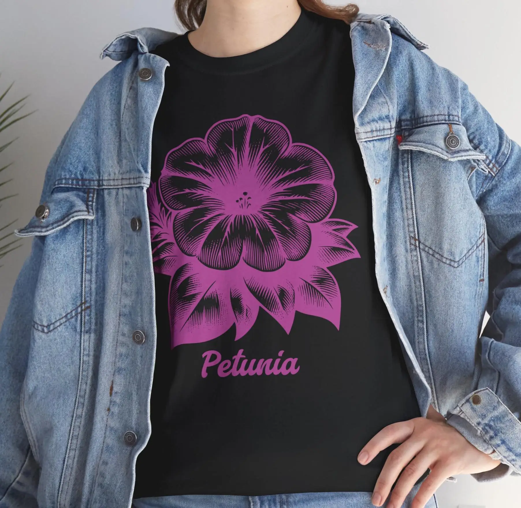 

Petunia flower T Shirt unisex
