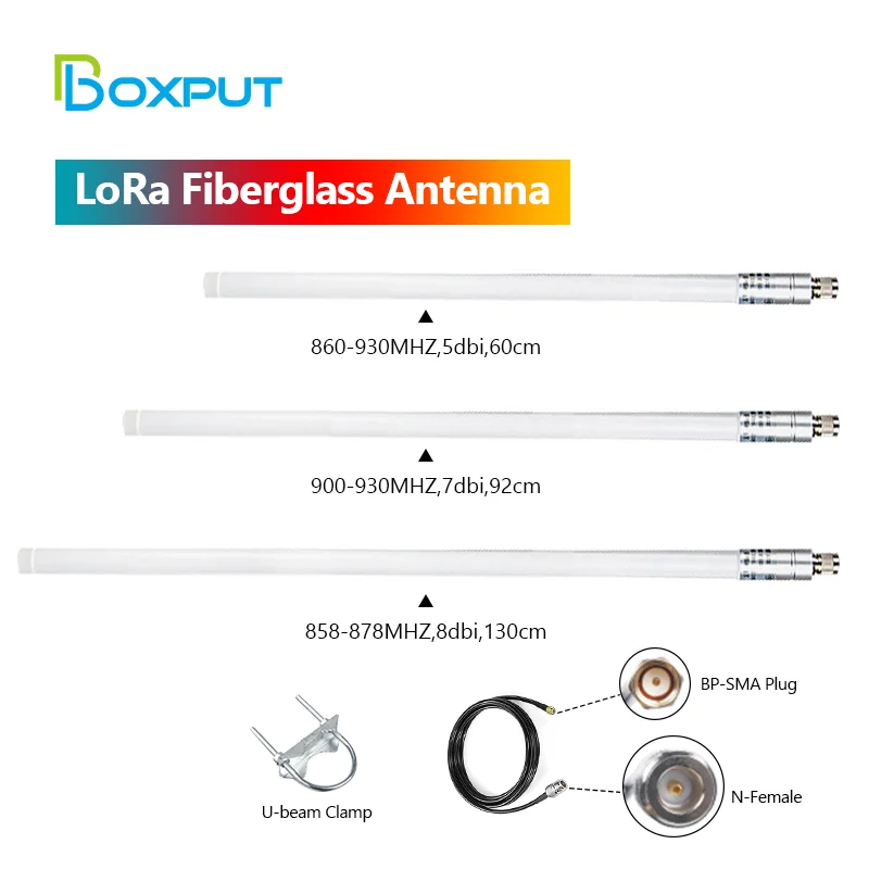 Helium miner 5/7/8dBi LoRa Antenne 92/130cm 858MHz antenna 930mhz RAK Hotspot Mining Antena Lorawan High Gain fiberglass Aerial