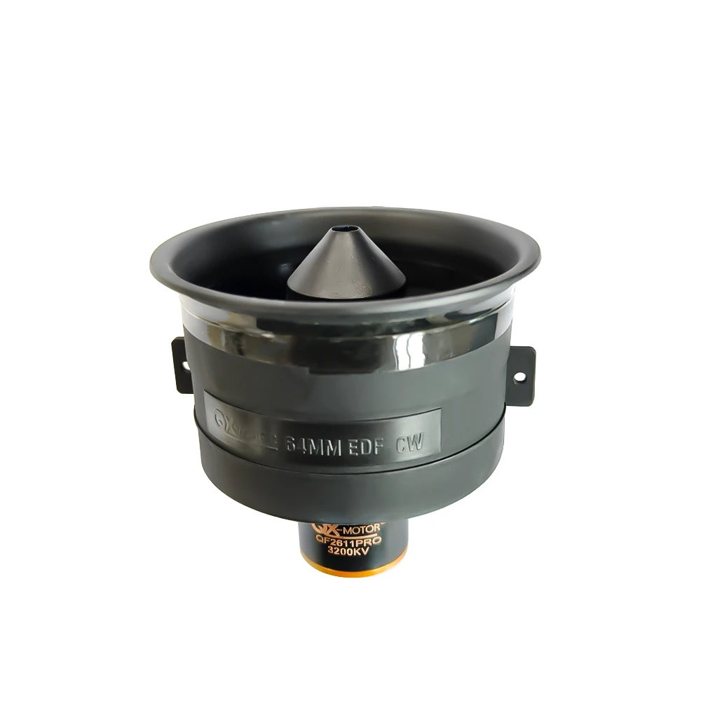 

QX-MOTOR QF2611PRO 64 мм EDF 5-лопастной канальный вентилятор с использованием 40A 60A ESC с бесщеточным двигателем для деталей радиоуправляемого вертолета и мультиротора