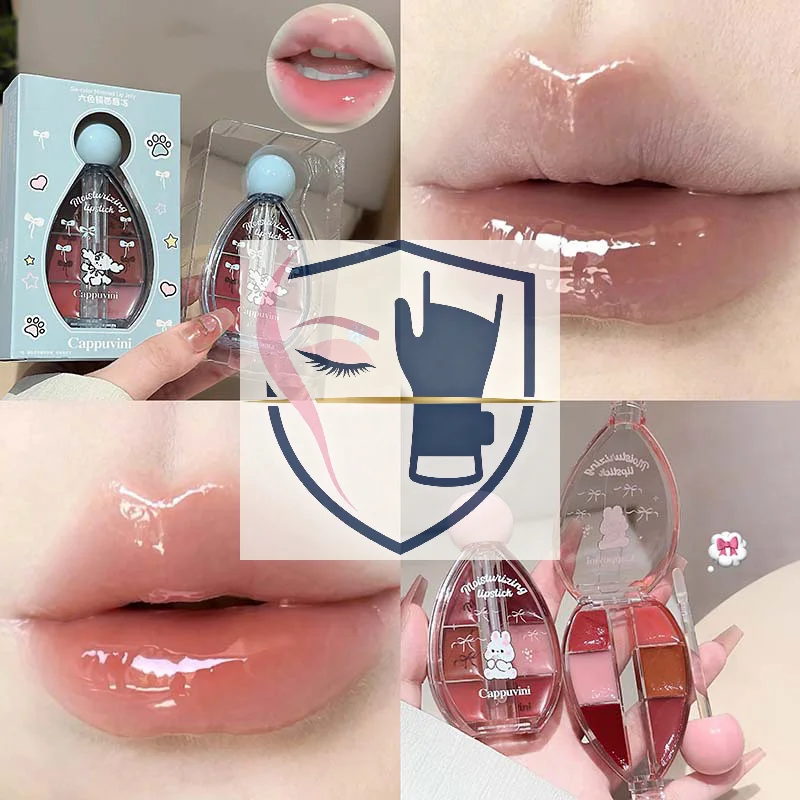 카푸비니 워터 라이트 립 글로스 보습 쉬운 발색 립 글레이즈 메이크업 립스틱 지속적인 메이크업 효과