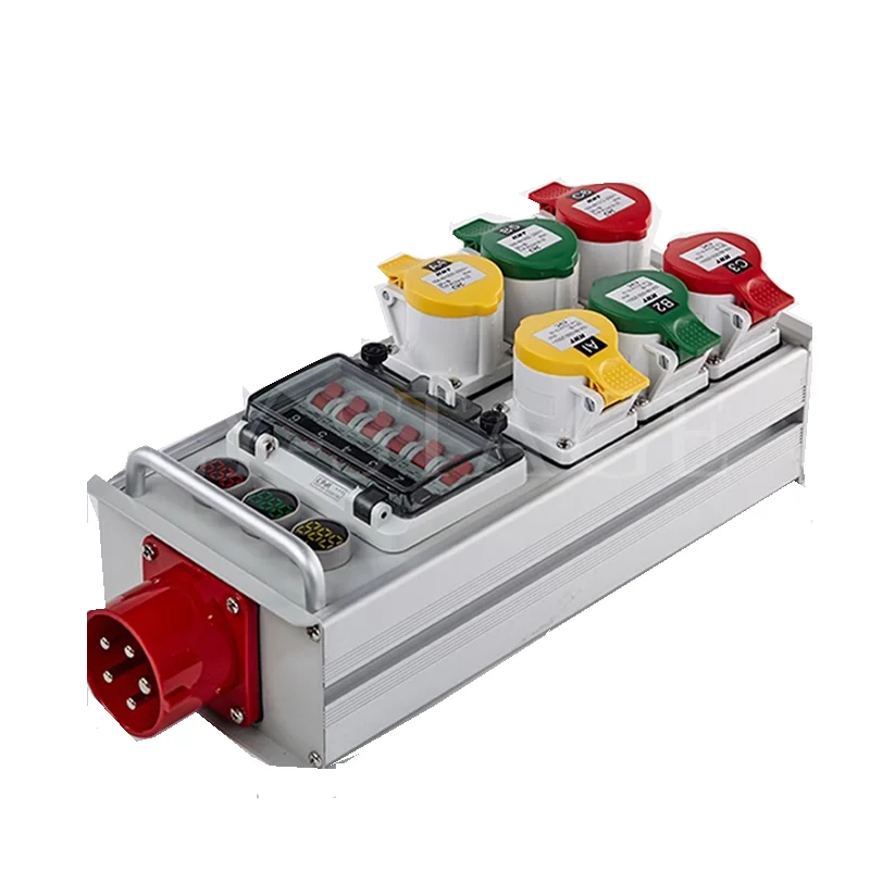 6-Circuit Small Power Box 16A Socket  Stage Distribution