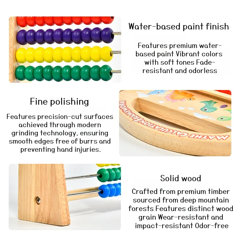Abacus Learning Toy: Counting and Recognizing Numbers Through Bead Manipulation—An Ultra-Educational Way for Kids to Learn Math