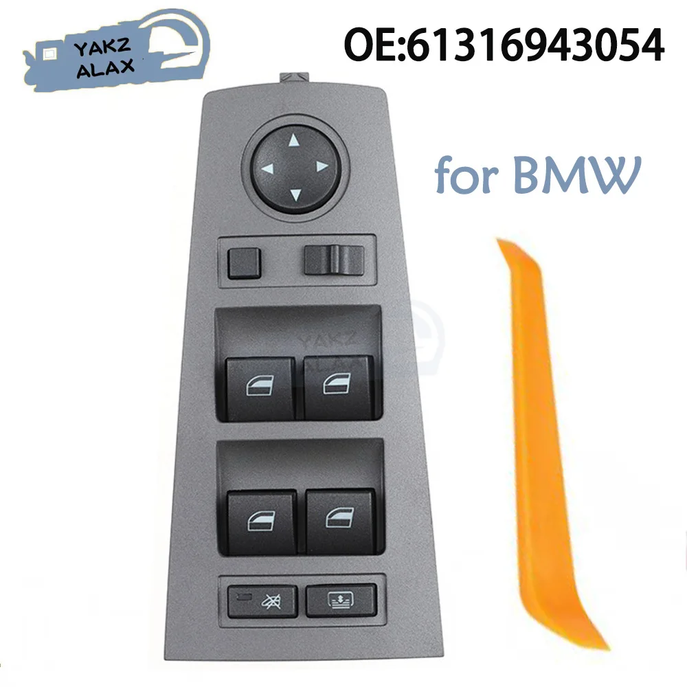 

61316943054 Front Driver Side Electric Master Power Window Control Switch for BMW E65 750i 760i E66 750Li 760Li Car Accessories